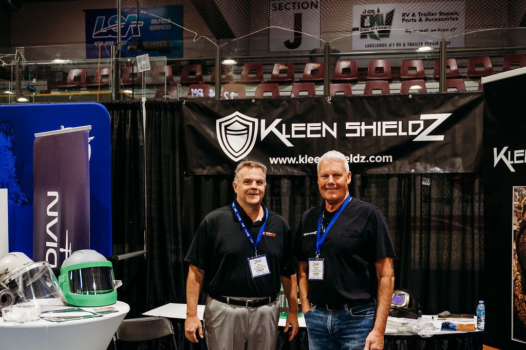 Exhibitor booths on the BOAGS show floor