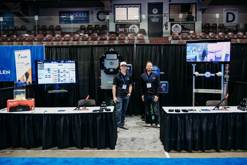 Crowded BOAGS show floor with exhibitors and visitors